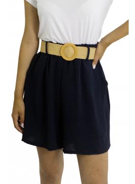 Shorts con cintura fantasia "Leila"
